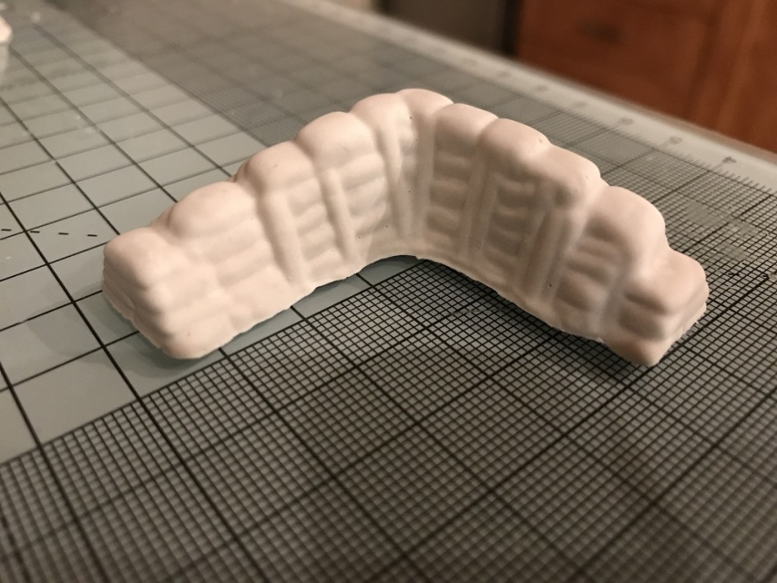 Sandbag Corners Mould for wargame scenery and building terrains WG04 