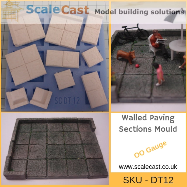 Relay Boxes Mould for model railways OO Gauge DT22 